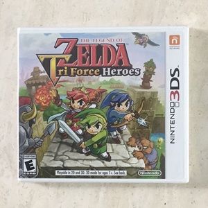 The Legend Of Zelda TriForce Heroes Nintendo 3DS Game Brand New Factory Sealed